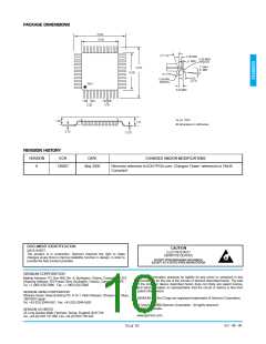 浏览型号GS9032-CVM的Datasheet PDF文件第10页