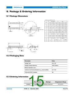 浏览型号GS9064A的Datasheet PDF文件第15页