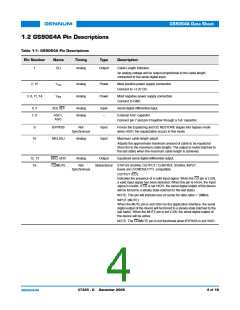 浏览型号GS9064ACKDE3的Datasheet PDF文件第4页