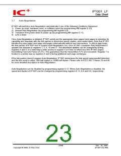 浏览型号IP1001LF的Datasheet PDF文件第23页