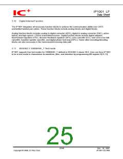 浏览型号IP1001LF的Datasheet PDF文件第25页