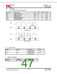浏览型号IP1001LF的Datasheet PDF文件第47页