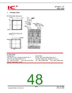 浏览型号IP1001LF的Datasheet PDF文件第48页