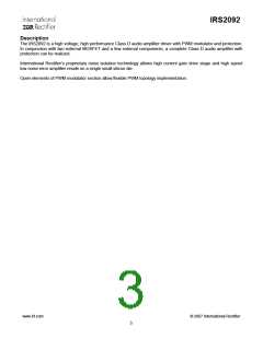 浏览型号IRS2092的Datasheet PDF文件第3页