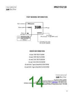 浏览型号IRS21531DPBF的Datasheet PDF文件第14页