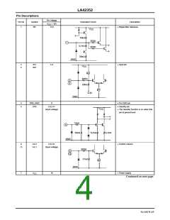浏览型号LA42071的Datasheet PDF文件第4页
