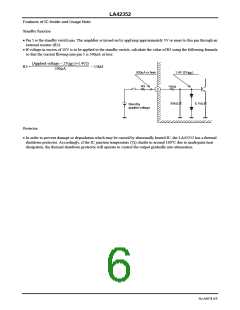 浏览型号LA42071的Datasheet PDF文件第6页