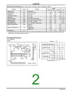 浏览型号LA42102的Datasheet PDF文件第2页