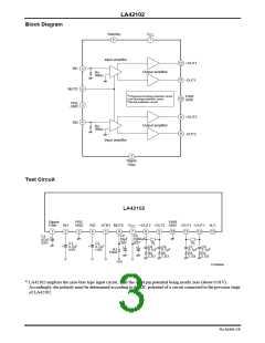浏览型号LA42102的Datasheet PDF文件第3页