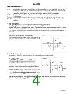 浏览型号LA42102的Datasheet PDF文件第4页