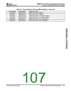 浏览型号OMAP-L137的Datasheet PDF文件第107页