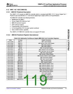浏览型号OMAP-L137的Datasheet PDF文件第119页