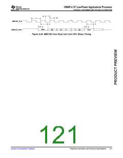 浏览型号OMAP-L137的Datasheet PDF文件第121页