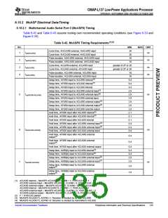 浏览型号OMAP-L137的Datasheet PDF文件第135页