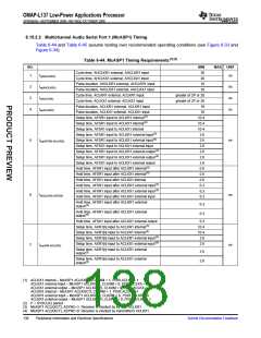 浏览型号OMAP-L137的Datasheet PDF文件第138页