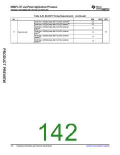 浏览型号OMAP-L137的Datasheet PDF文件第142页