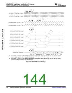 浏览型号OMAP-L137的Datasheet PDF文件第144页