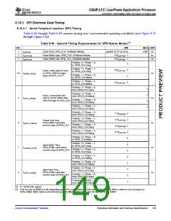 浏览型号OMAP-L137的Datasheet PDF文件第149页