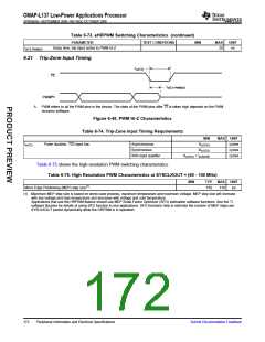 浏览型号OMAP-L137的Datasheet PDF文件第172页