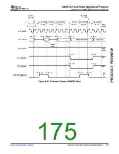 浏览型号OMAP-L137的Datasheet PDF文件第175页