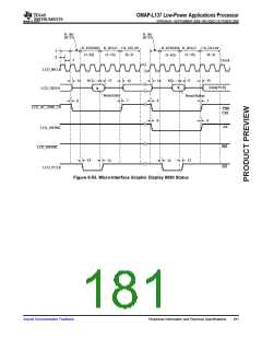 浏览型号OMAP-L137的Datasheet PDF文件第181页