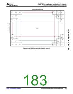 浏览型号OMAP-L137的Datasheet PDF文件第183页