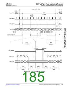 浏览型号OMAP-L137的Datasheet PDF文件第185页