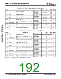 浏览型号OMAP-L137的Datasheet PDF文件第192页