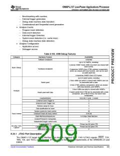 浏览型号OMAP-L137的Datasheet PDF文件第209页