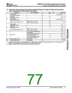 浏览型号OMAP-L137的Datasheet PDF文件第77页