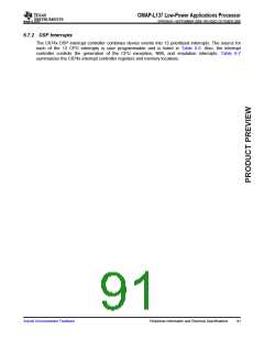 浏览型号OMAP-L137的Datasheet PDF文件第91页