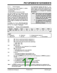 浏览型号PIC12F615-I/SN的Datasheet PDF文件第17页