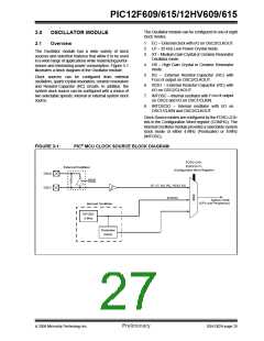 浏览型号PIC12F615-I/SN的Datasheet PDF文件第27页