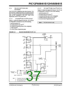 浏览型号PIC12F615-I/SN的Datasheet PDF文件第37页