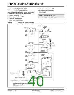 浏览型号PIC12F615-I/SN的Datasheet PDF文件第40页