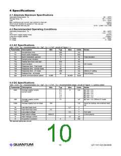 浏览型号QT1101-ISG的Datasheet PDF文件第10页