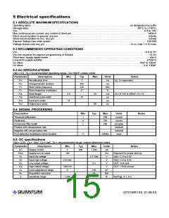 浏览型号QT310的Datasheet PDF文件第15页