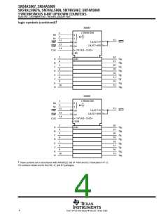 浏览型号SN74AS869DWG4的Datasheet PDF文件第4页