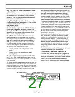 浏览型号ADV7180BSTZ的Datasheet PDF文件第27页