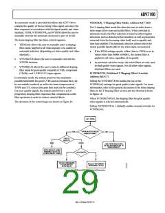 浏览型号ADV7180BSTZ的Datasheet PDF文件第29页