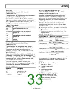 浏览型号ADV7180BSTZ的Datasheet PDF文件第33页