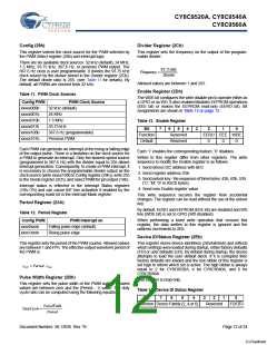 浏览型号CY8C9540A-24PVXI的Datasheet PDF文件第12页
