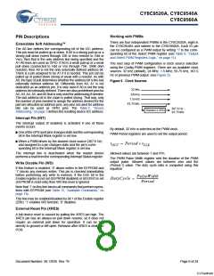 浏览型号CY8C9540A-24PVXI的Datasheet PDF文件第8页