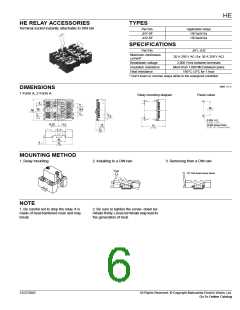浏览型号HE2AN-Q-DC12V的Datasheet PDF文件第6页