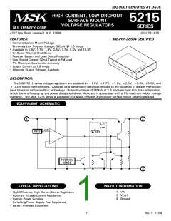 浏览型号MSK5215-5.0H的Datasheet PDF文件第1页