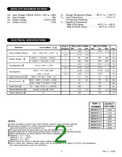 浏览型号MSK5215-5.0H的Datasheet PDF文件第2页