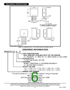 浏览型号MSK5232-5.0HTS的Datasheet PDF文件第6页
