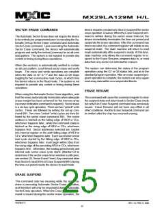 浏览型号MX29VL033MTMI-70G的Datasheet PDF文件第25页