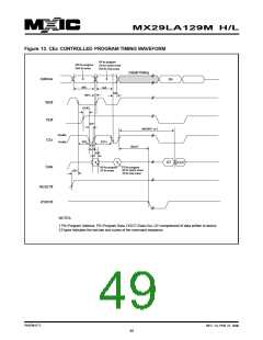 浏览型号MX29VL033MTMI-70G的Datasheet PDF文件第49页