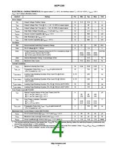 浏览型号NCP1239的Datasheet PDF文件第4页